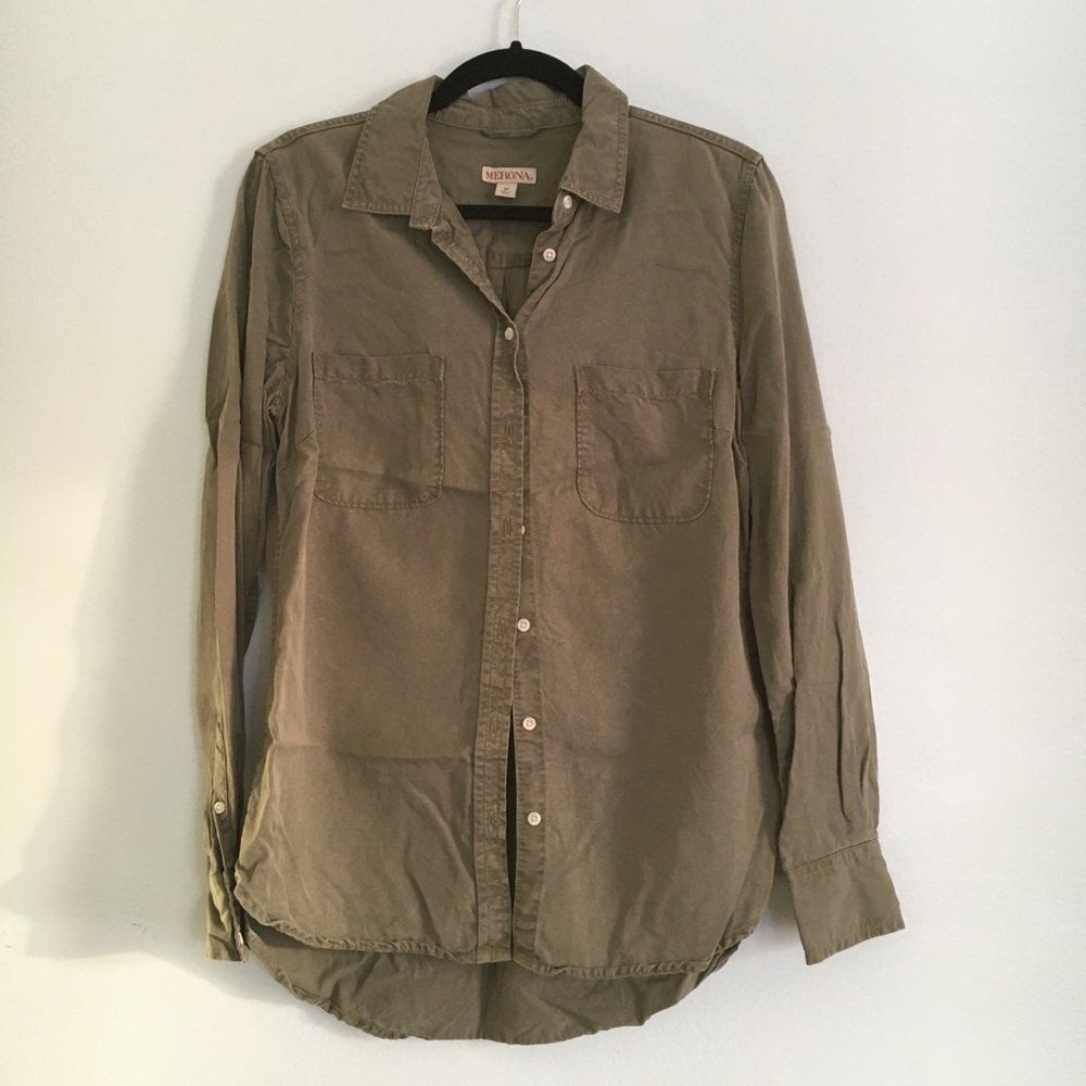 Olive Button Up